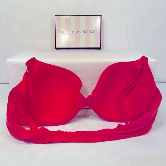 Victoria’s Secret Pink Full Coverage Demi Bra Underwire Adjustable Straps 36C - Picture 4 of 5